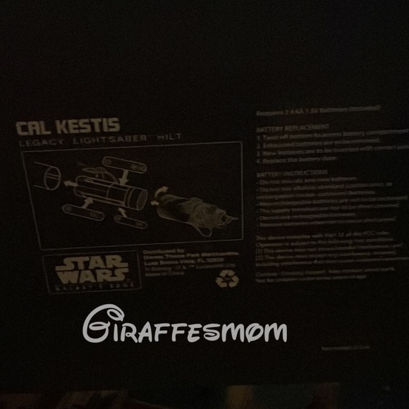 Star Wars Galaxys Edge Legacy Lightsaber Jedi Fallen Order Cal Kestis - Picture 4 of 4